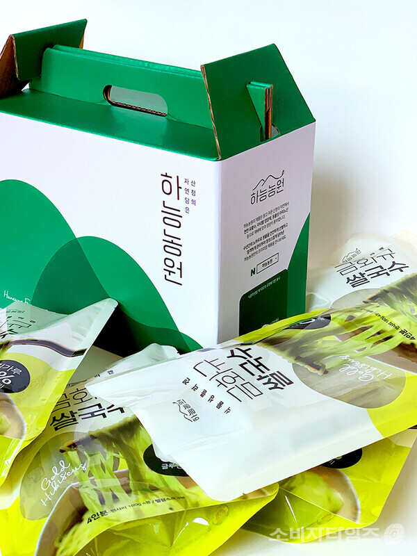 하능농원에서 개발한 금화규쌀국수