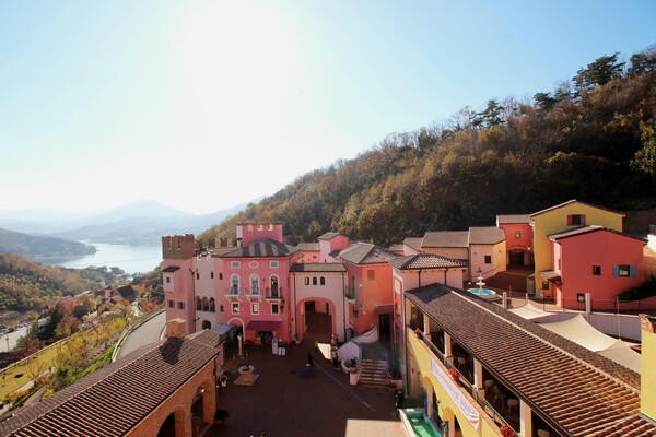 다빈치 전망대에서 바라본 전경