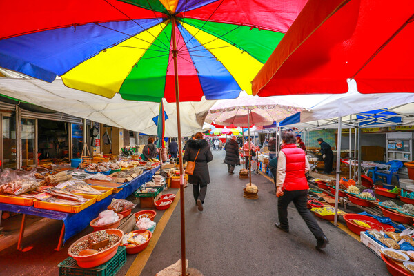 3일, 8일에 열리는 전통 오일장