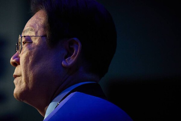 지난 2022년 더불어민주당 당 대표 후보로 출마한 이재명 당선인의 모습 / 자료제공 = 더불어민주당