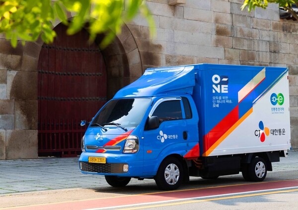 CJ대한통운 택배 차량 / 자료제공 = CJ대한통운