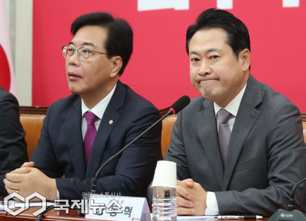 ▲국민의힘 장동혁 당 대표와 송언석 원내대표 / 사진=이용우기자