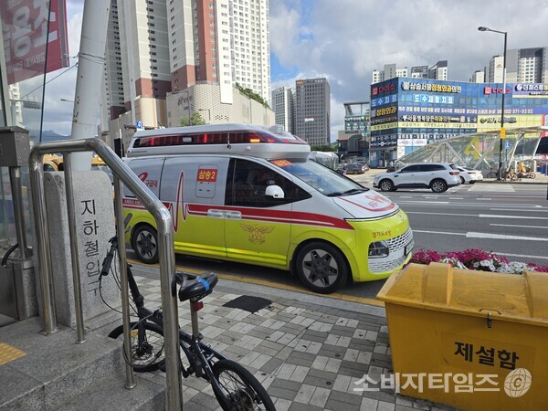 119구급차 / 사진 = 조준호 기자